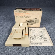 Vintage Robins Gibson Girl Stereo 4 Tape Splicer TS4-S CIB With Original Box Man