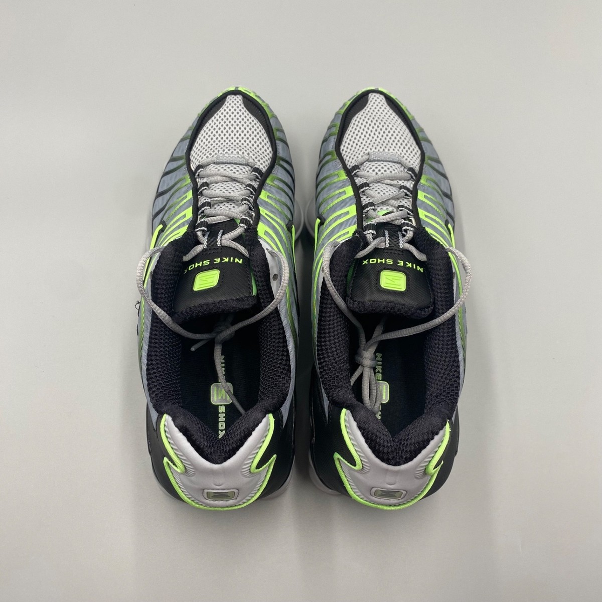 Nike Men's Size 9 Shox TL Shoes Wolf Grey Lime Blast AV3595-005 | eBay