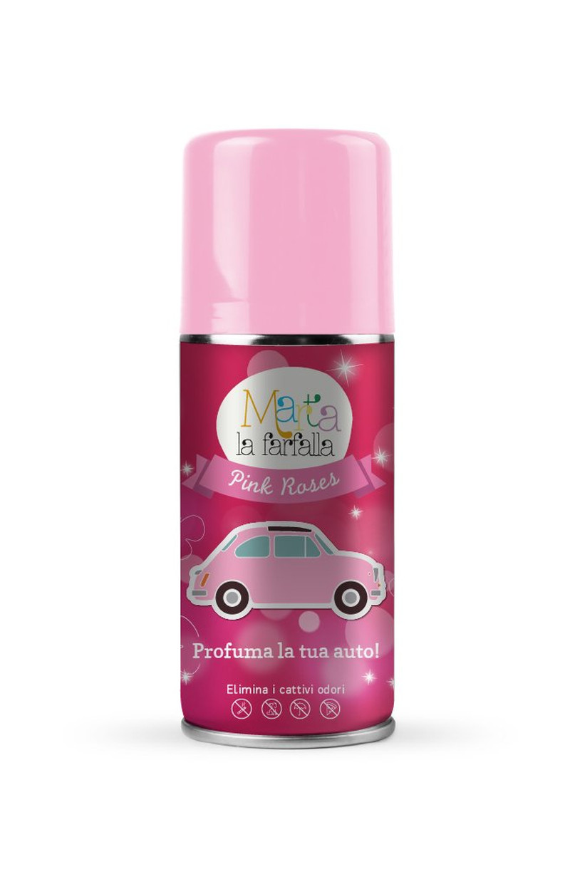 Spray Pink Roses 150ml - L'Emozione del Profumo per la tua Auto