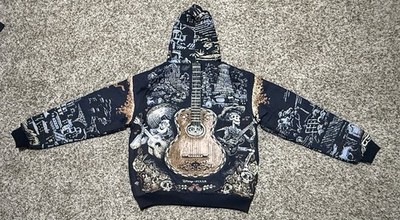Coco by Shoe Palace Tapestry Hoodie. Dia De Muertos. Hard To Find