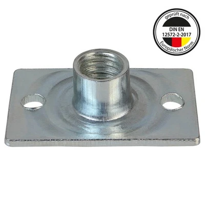 ALPIDEX 500 Spezial Einschlagmuttern M10 PROFESSIONAL Anschraubmuttern Klettergriffe