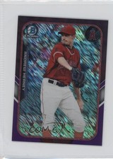 2015 Bowman Purple 196/250 Andrew Heaney #FFM-AH 0l2