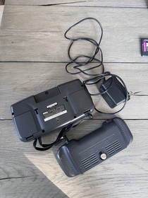 SEGA Game Gear Console Lot w/ 10 Games, AC Adapter, Battery Pack, Case & Manuals