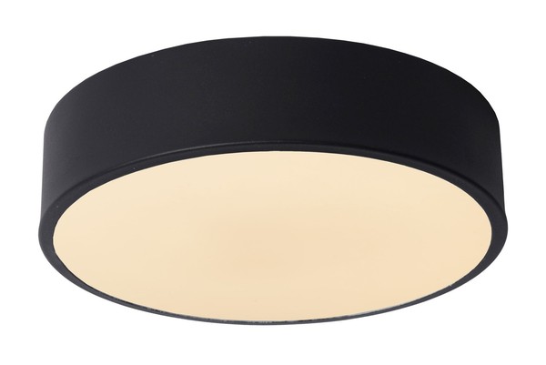LED Deckenleuchte Schwarz Dimmbar Blendarm Ø20 Cm 2700 K Deckenlampe Flur-image