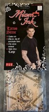 Miami Ink - Costume Tattoo Arm Sleeve Body Art Pirate Punk Halloween NOS Large