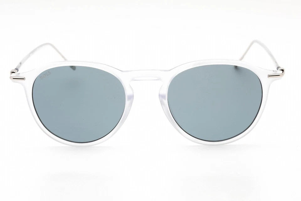 Gafas de sol HUGO BOSS 1309/S HKT 2K marco plateado cristal lentes grises azules 50 mm Foto 2 de 4