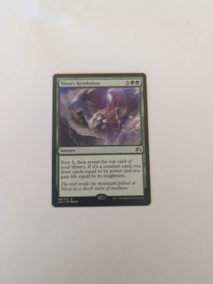 Nissa's Revelation Magic Origins Regular NM MTG