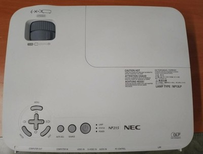 NEC NP215 DLP Projector HDMI VGA Home Theater Office Projector Tested