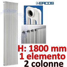 Termosifone tubolare acciaio 2 colonne - H 1800 mm Comby