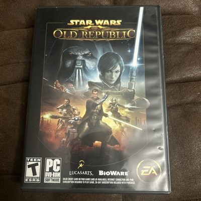 Star Wars The Old Republic PC DVD-ROM 2011 Complete 3-Disc Set w Manual