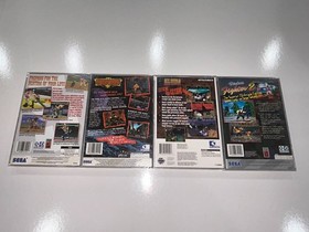 4 Sega Saturn Games (Fighting Vipers,Ghen War,Off-World,Virtua Fighter 2) Lot 20