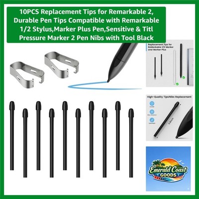 High Precision Nibs for Remarkable 2 - 10PCS Replacement Tips & Removal Tool