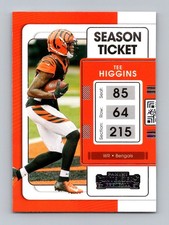 2021 Panini Contenders #20 Tee Higgins Near Mint or Better