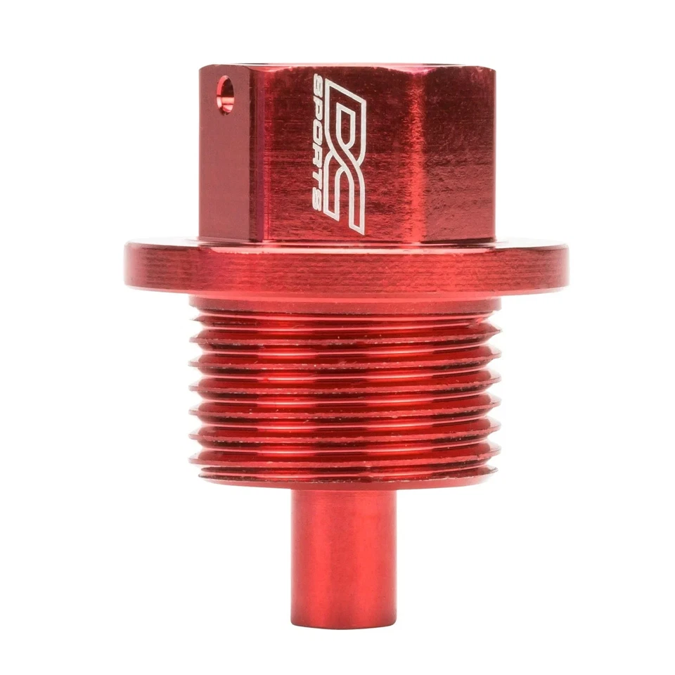 DC Sports Magnetic Red M20 x 1.5 Drain Plug Fits 13-20 Subaru BRZ / 22-23 BRZ - Image 4 of 4