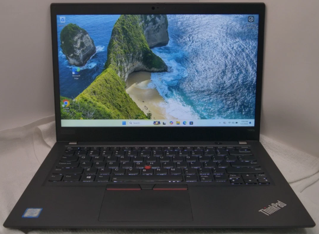Lenovo Intel Core i5 8th Gen. PC Laptops & Netbooks 256 GB SSD