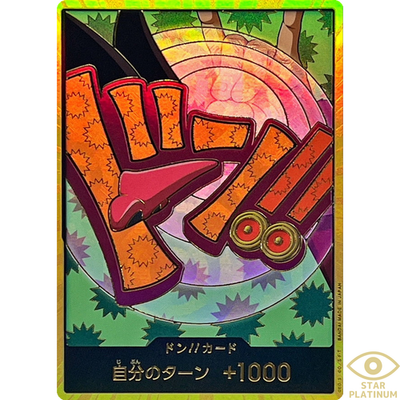 DON !! Card Foxy gold Japanese ONE PIECE Card The Best Vol.2 - NM