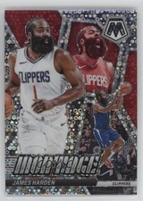 2023-24 Panini Mosaic Montage Fast Break Prizm James Harden #14 12z3