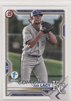 2021 Bowman Draft 1st Edition Asa Lacy #BD-158 0b3