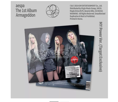 Armageddon-The 1st Album (My Power Ver.) (Tg) by Aespa (CD, 2024
