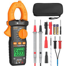 Clamp Meter 6000 Counts Clamp Multimeter 800A AC/DC Current Voltage Multimeter w