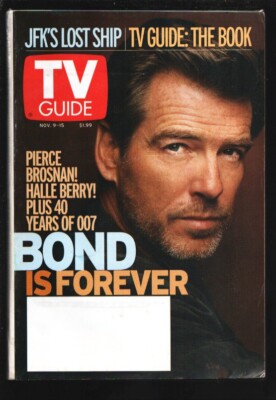 MAG: TV Guide 11/9/2002-Great TV Guide-St. Louis Edition-James Bond-007-Pierc...