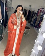 SALE New Moroccan Dubai Kaftans Farasha Abaya Very Fancy Long Bridesmaid Dresses