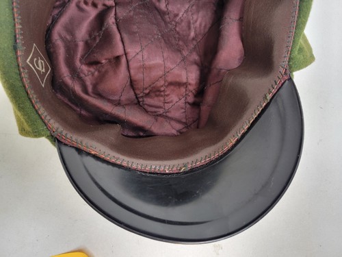 Gorra militar de Letonia sombrero verde con visera - TIENE DECOLORACIÓN DE COLOR - Imagen 15 de 20