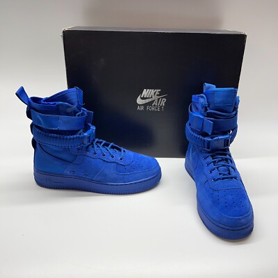 blue af1 high top