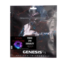GENESIS HEXA INFINITE RED 16G Tennis String Competitive Players Top String