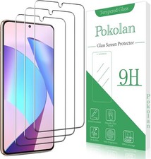 Samsung Galaxy S21 Screen Protector Tempered Glass Anti-Fall 9H Clear Saver 3Pc