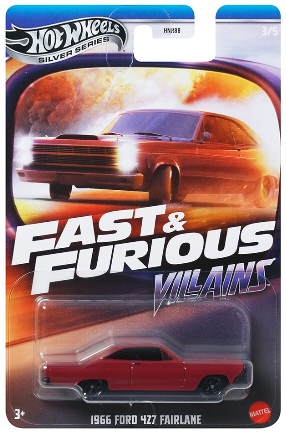 Buy 1966 Ford 427 Fairlane Red Fast and Furious Villains Hot
