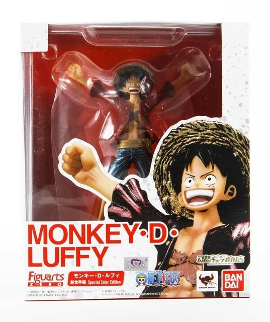 Bandai One Piece For The New World Monkey D Luffy Pvc Figure Special Colour Ed For Sale