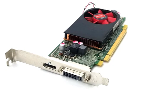AMD Radeon R7 250 2GB GDDR3 GPU DisplayPort DVI High Profile Bracket.