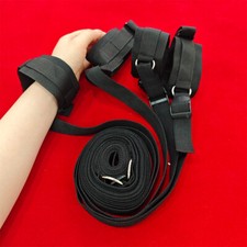Adult Games Sex-Toys for Couples Bed Restraint Erotic Bondage Ropes Bed BDSM Kit