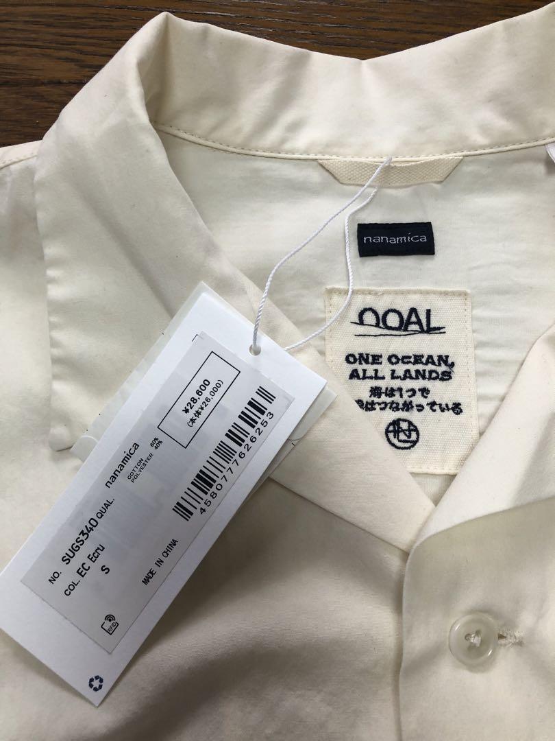 Unused] Nanamica 23ss OpenCollarWind H/S Shirt nanamica | eBay