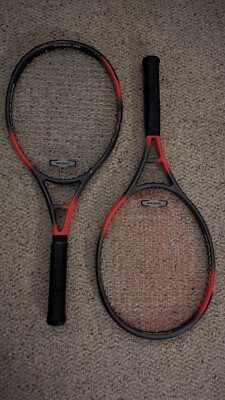 tennis racket set of 2 donnay oversized oversize academy pro 4.5 strung