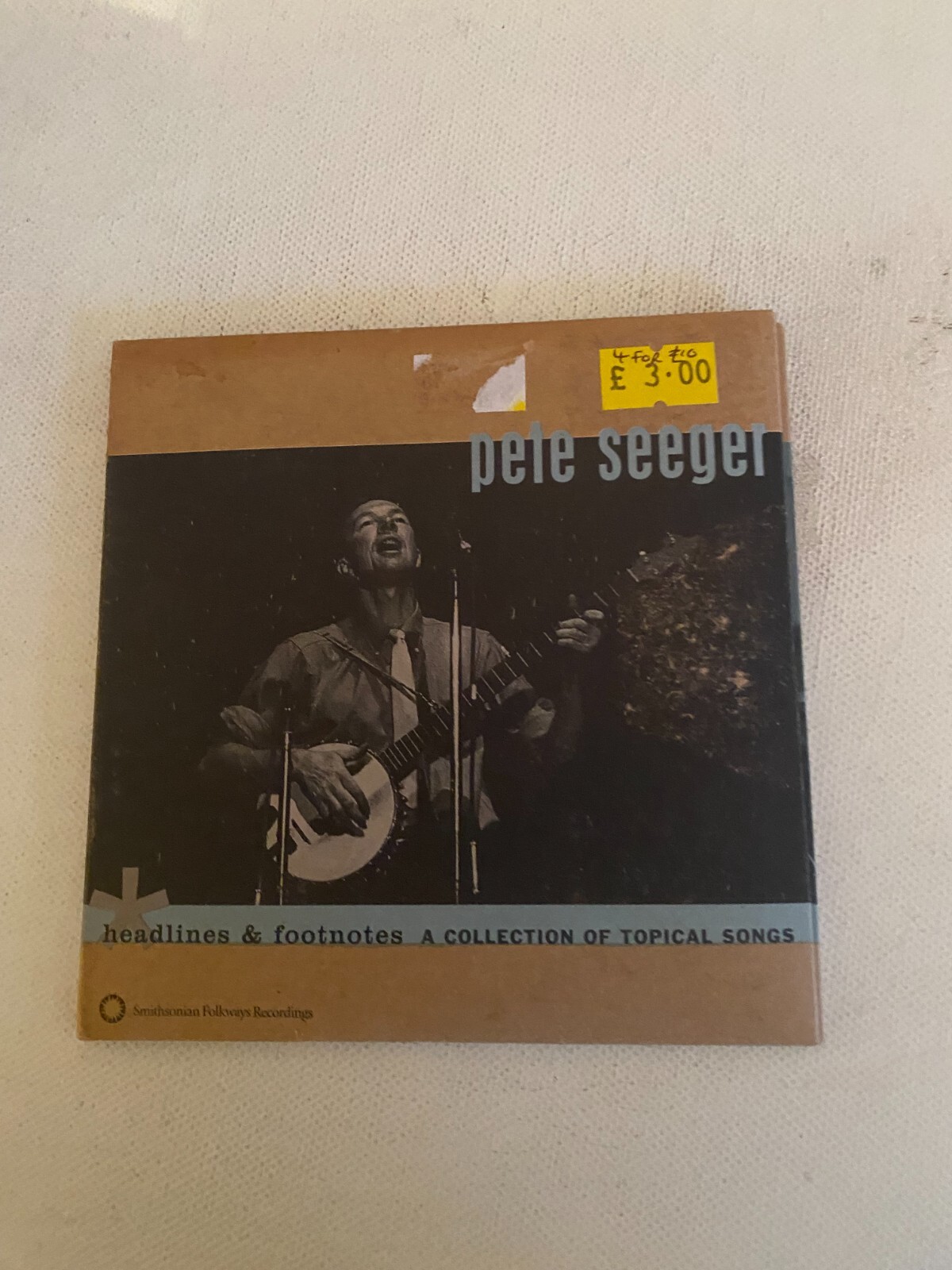 Pete Seeger - Headlines & Footnotes (A Collection of Topical Songs)  [1999]