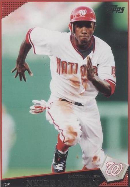 2009 Topps Updates & Highlights - Nyjer Morgan #UH258 - 1 of 1