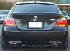 Für BMW 5er E60 Limousine Heck Spoiler Spoilerlippe Kofferraum Heckspoiler Lippe