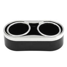 Universal Dual Car Storage Seat Cup Holder Drink Bottles Can Mug Mount Stand ABS