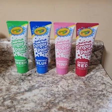 Crayola Bathtub Finger Paint Soap 4 Color Variety Pack 3 Ounce Tubes 