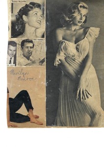 SUPER RARE!! 8x10 VINTAGE ORIGINALAnita Eckberg PAPER MAGAZINE PUBLICITY PHOTO!!