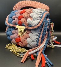READY TO SHIP Handmade Woven, Crochet Bag, Knitted Bag, Ins Fashion style