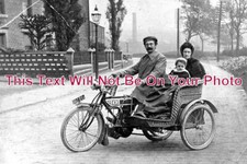 CH 750 - Motorcycle & Sidecar, Hollingworth, Cheshire