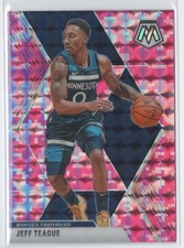 19-20 Mosaic Pink #93 Jeff Teague Base Timberwolves