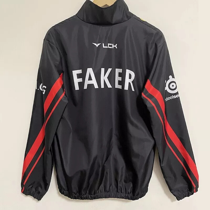 LOL 2024 Spring CompetitionLCK Uniform Jersey Team T1 Faker TShirt