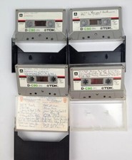 TDK D-C90 Lot of 4 Cassette Tapes Classic Roc...