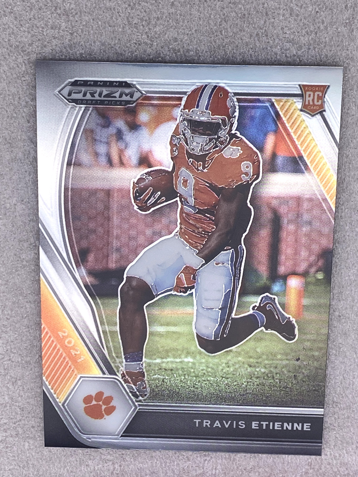 #107 Travis Etienne RC - 2021 Panini Silver Prizm Draft Picks