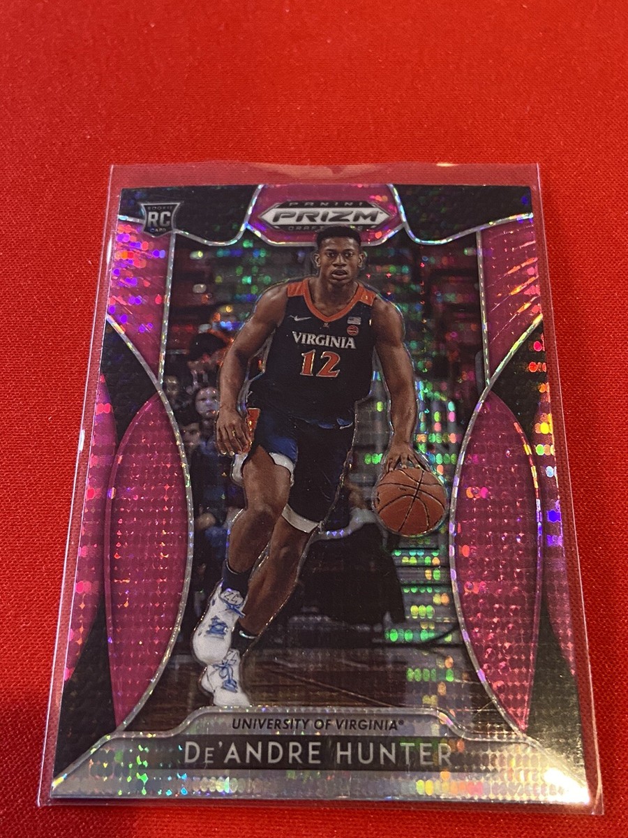 19-20 Prizm Draft Picks De'andre Hunter #4 Pink Pulsar Prizm | eBay