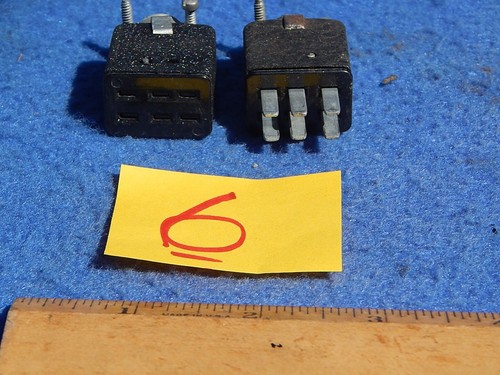 Connettori Cinch Jones accoppiati coppia 6 poli o circuiti - Foto 1 di 4